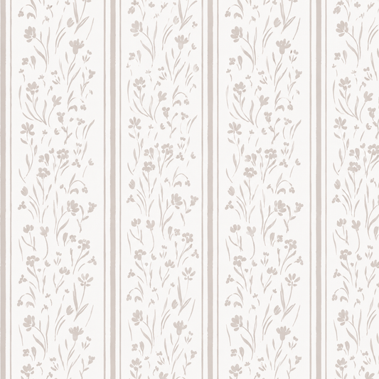 Papel Mural Pradera Gris