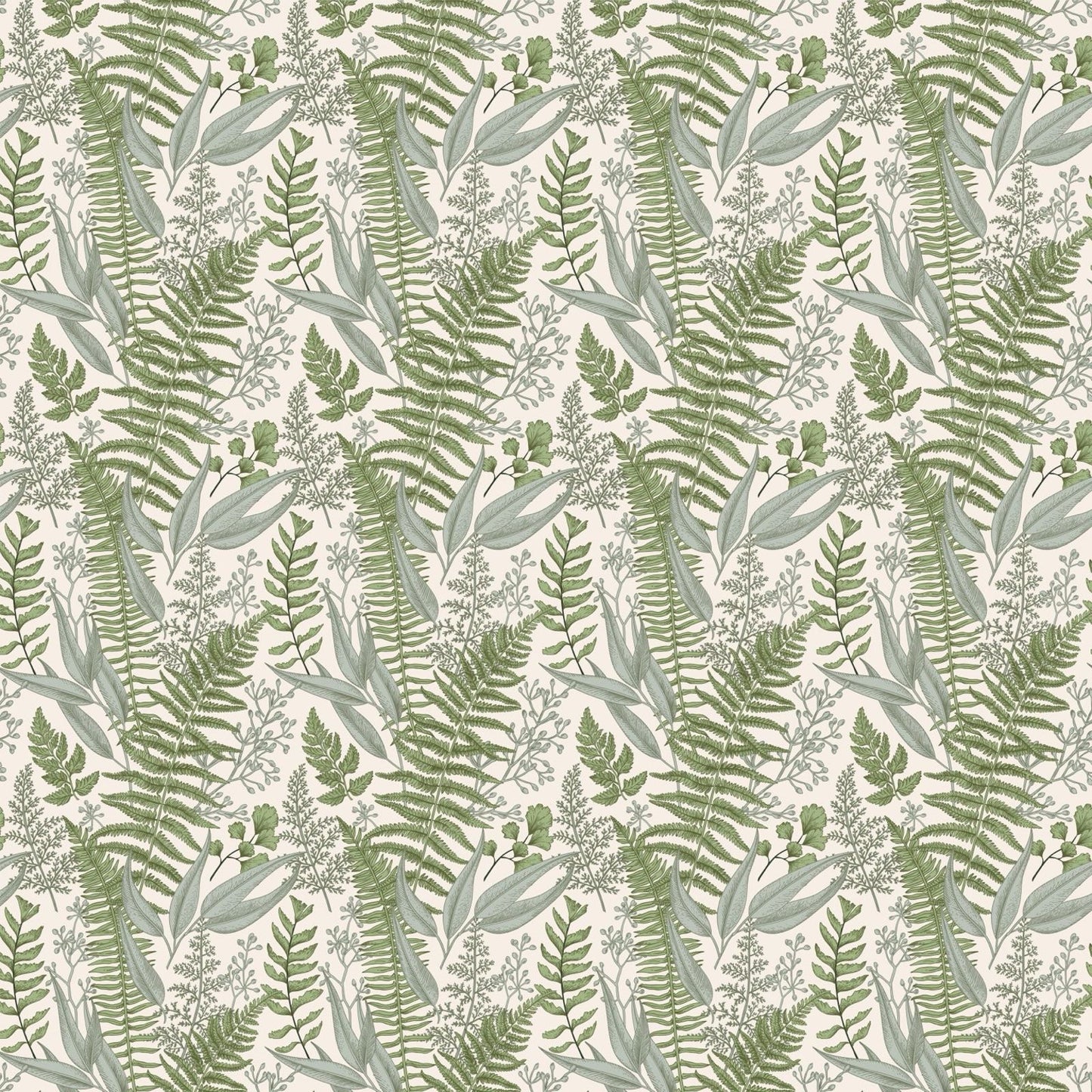 Papel Mural Botánica Verde