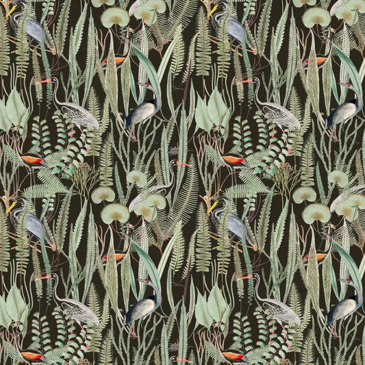 Papel Mural Garzas Negras