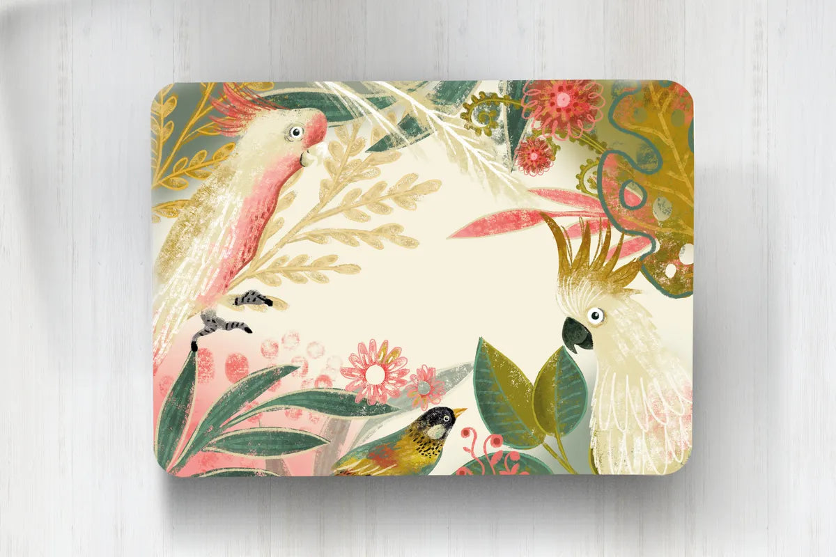Individuales Pájaros Tropicales