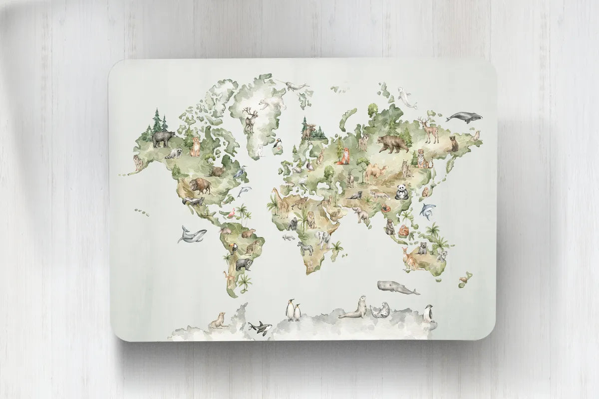 Individuales Mapa Animales