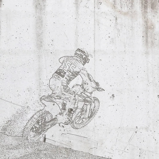 PAPEL MURAL MOTO - sietetintas