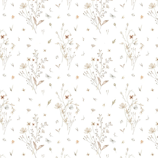 Papel Mural Ramas Paraiso Floral