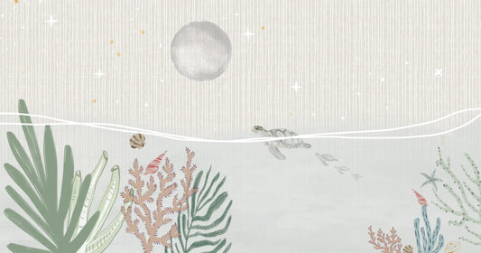 Papel Mural Tortugas