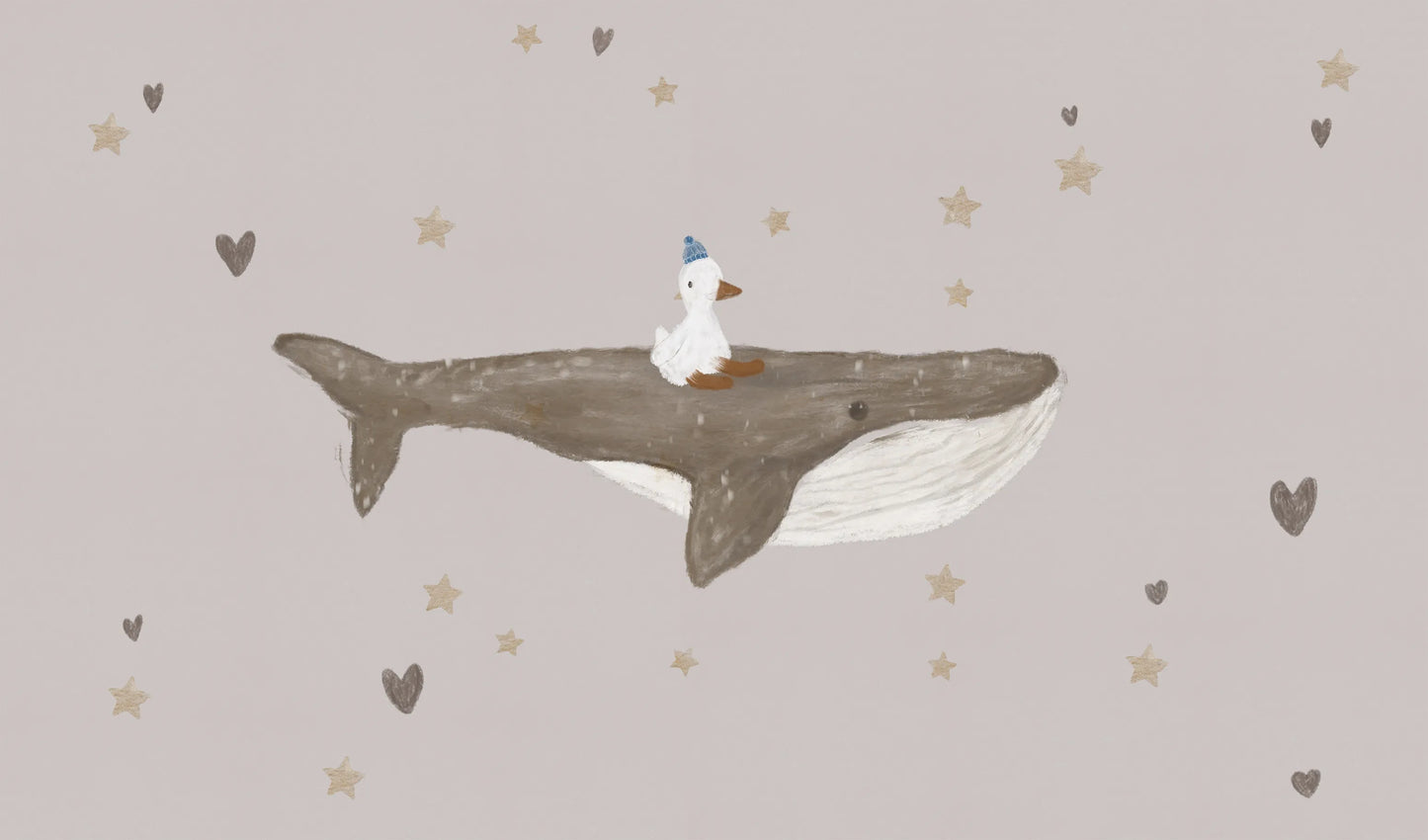 Papel Mural Ballena Jugando