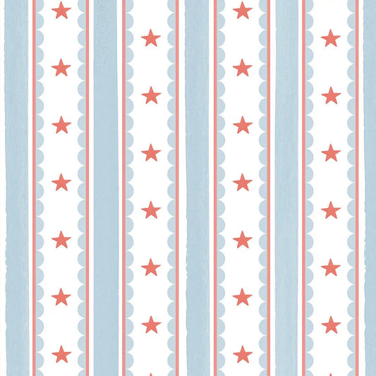 Papel Mural Estrella Festiva