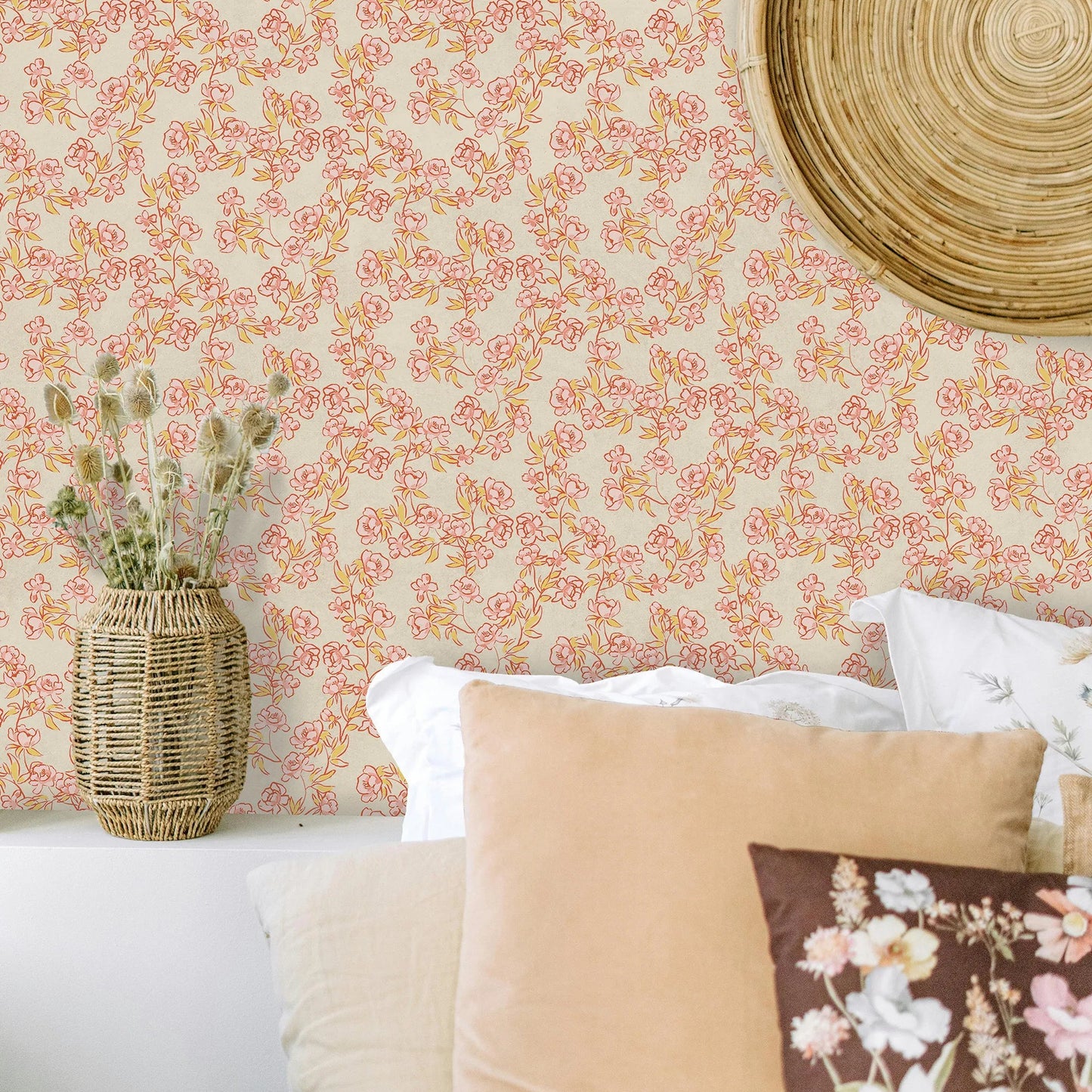 Papel Mural Florido Amanecer