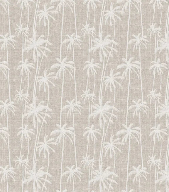 Papel Mural Palmeras Blancas