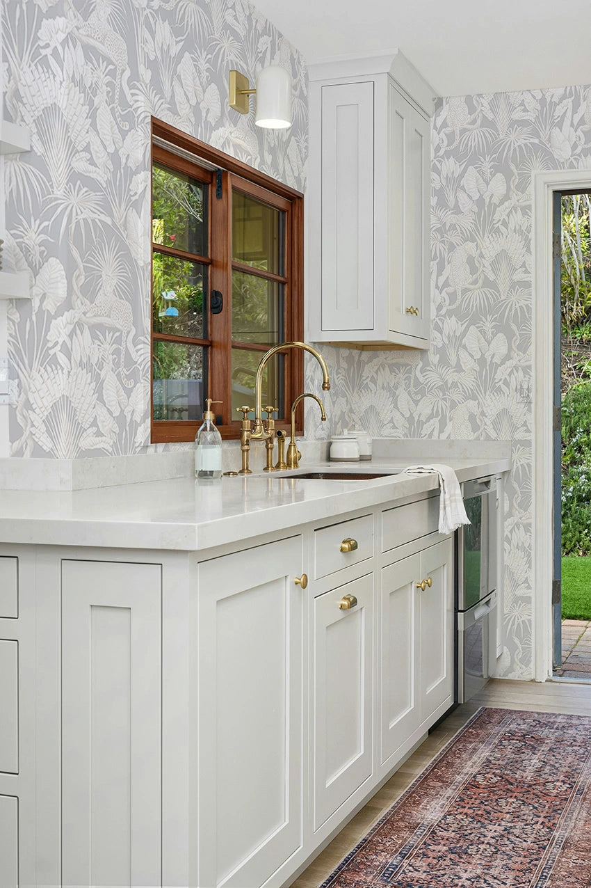 Papel Mural Savanna Gris
