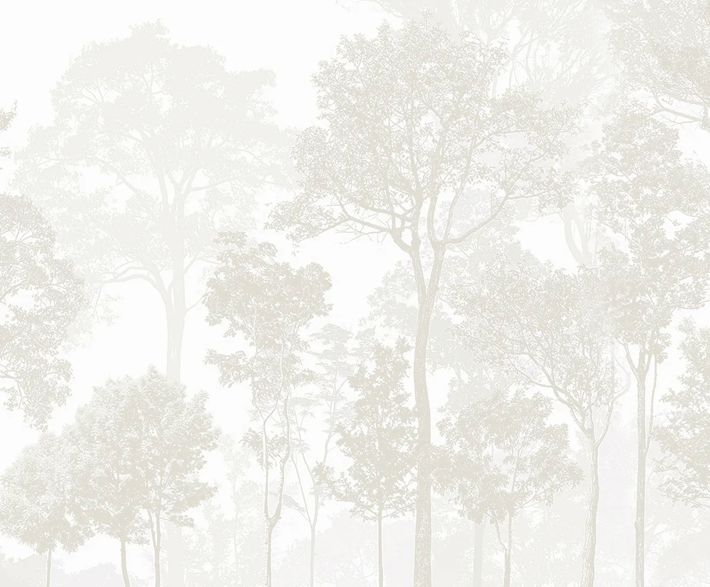 Papel Mural arboles beige