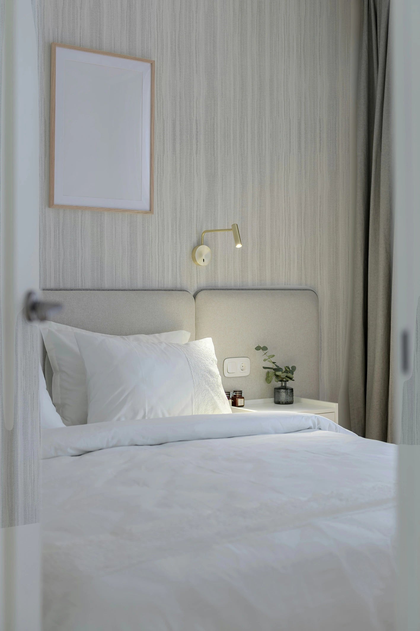 Papel mural acuarela beige