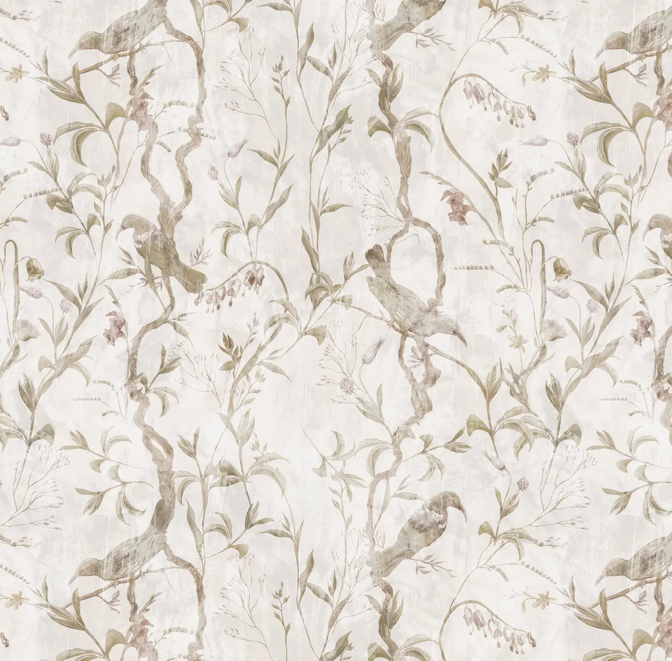 Papel mural jardín secreto