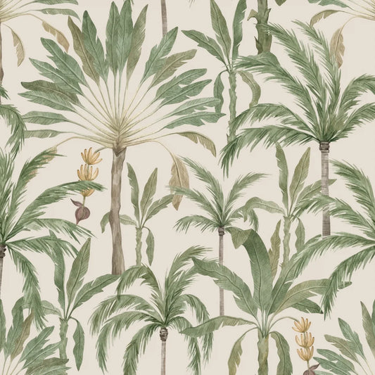 Papel Mural Tropical Verde