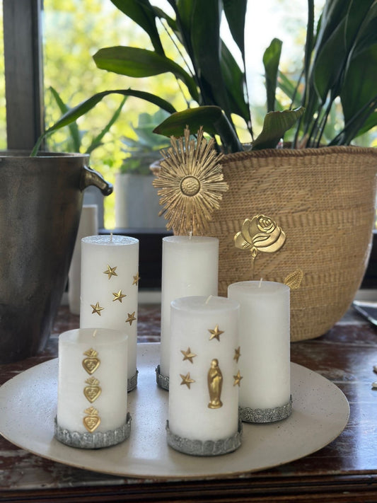 Joya de Virgen y Estrellas