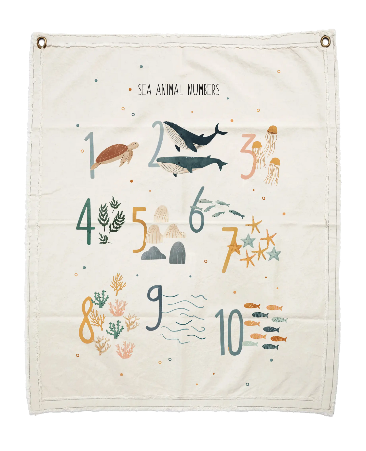 Lona Carta Sea Numbers