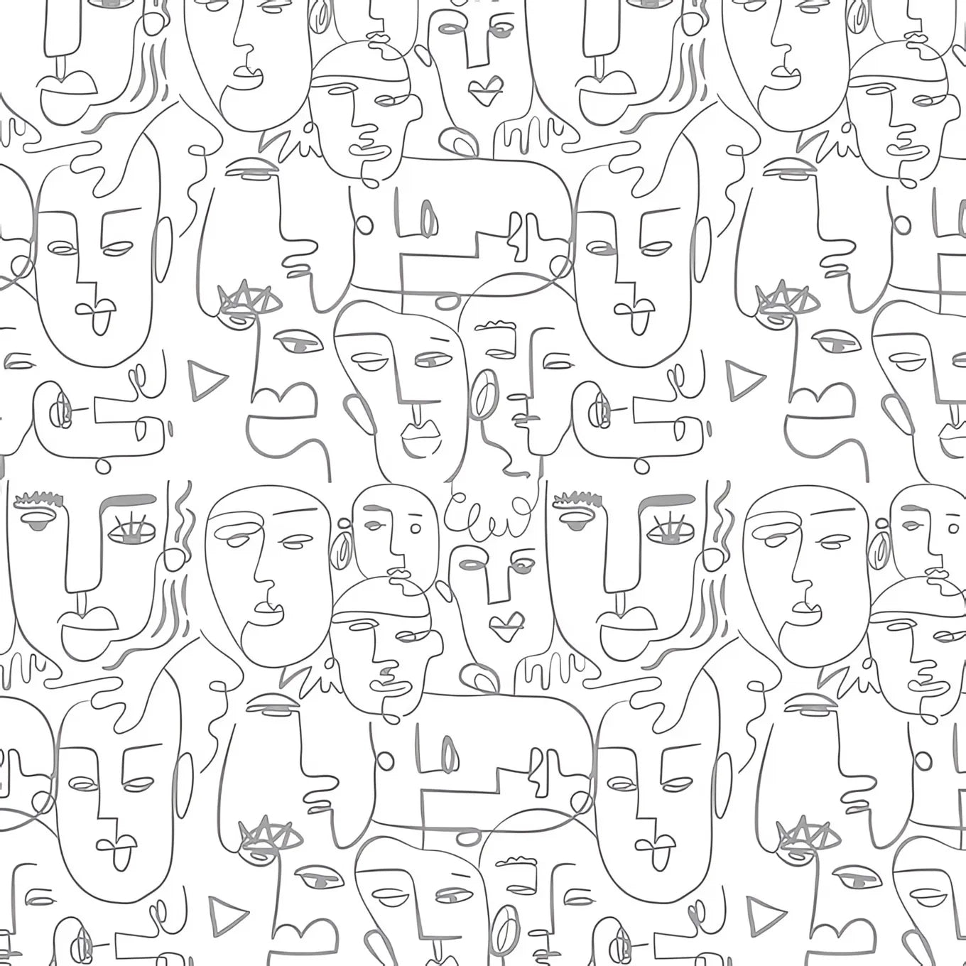 Papel Mural Caras