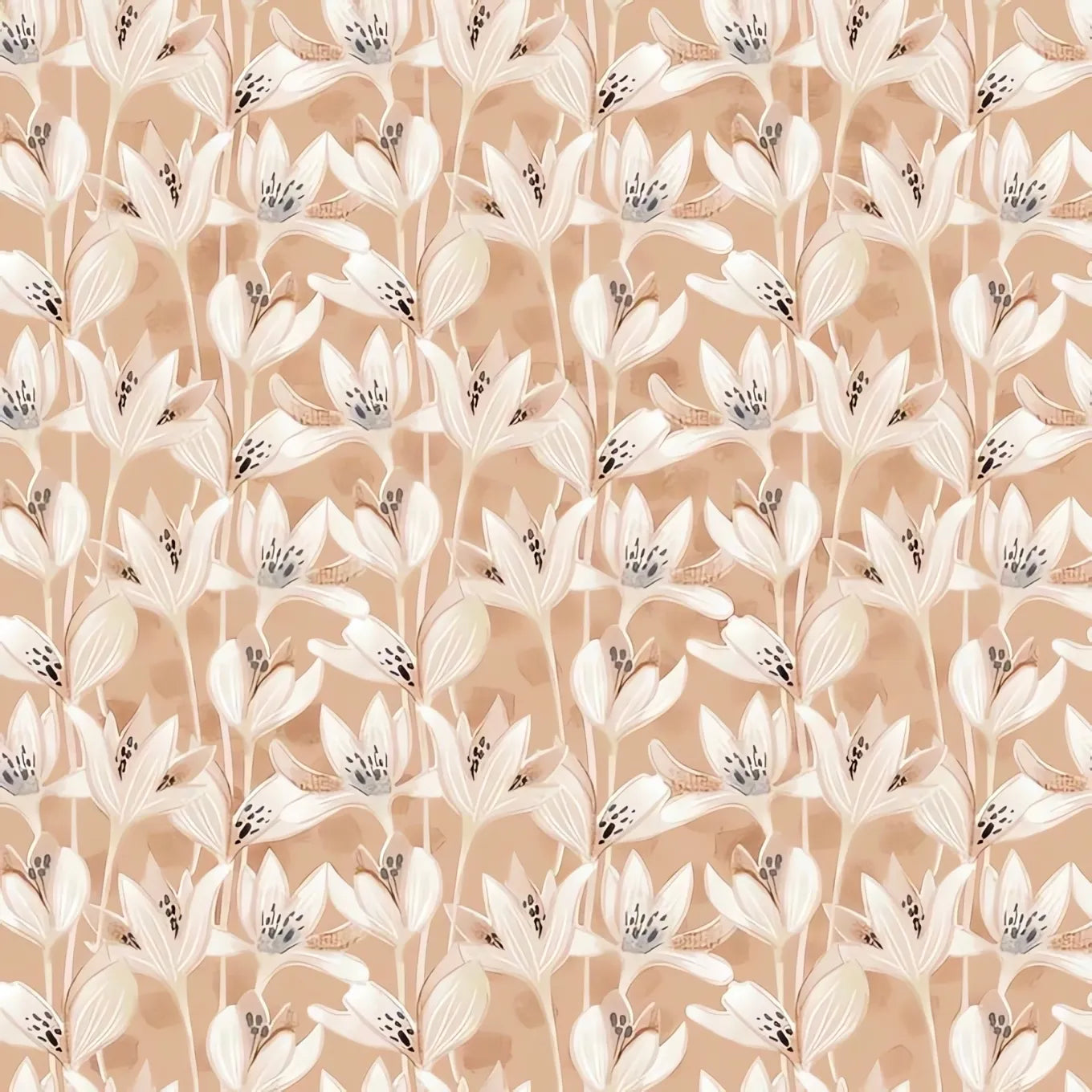 PAPEL MURAL FLORES MIA - Siete Tintas