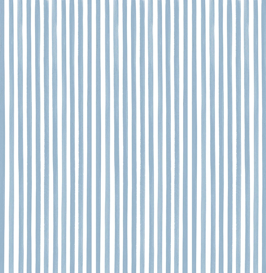 Papel Mural Lineas Azul Acuarelada,