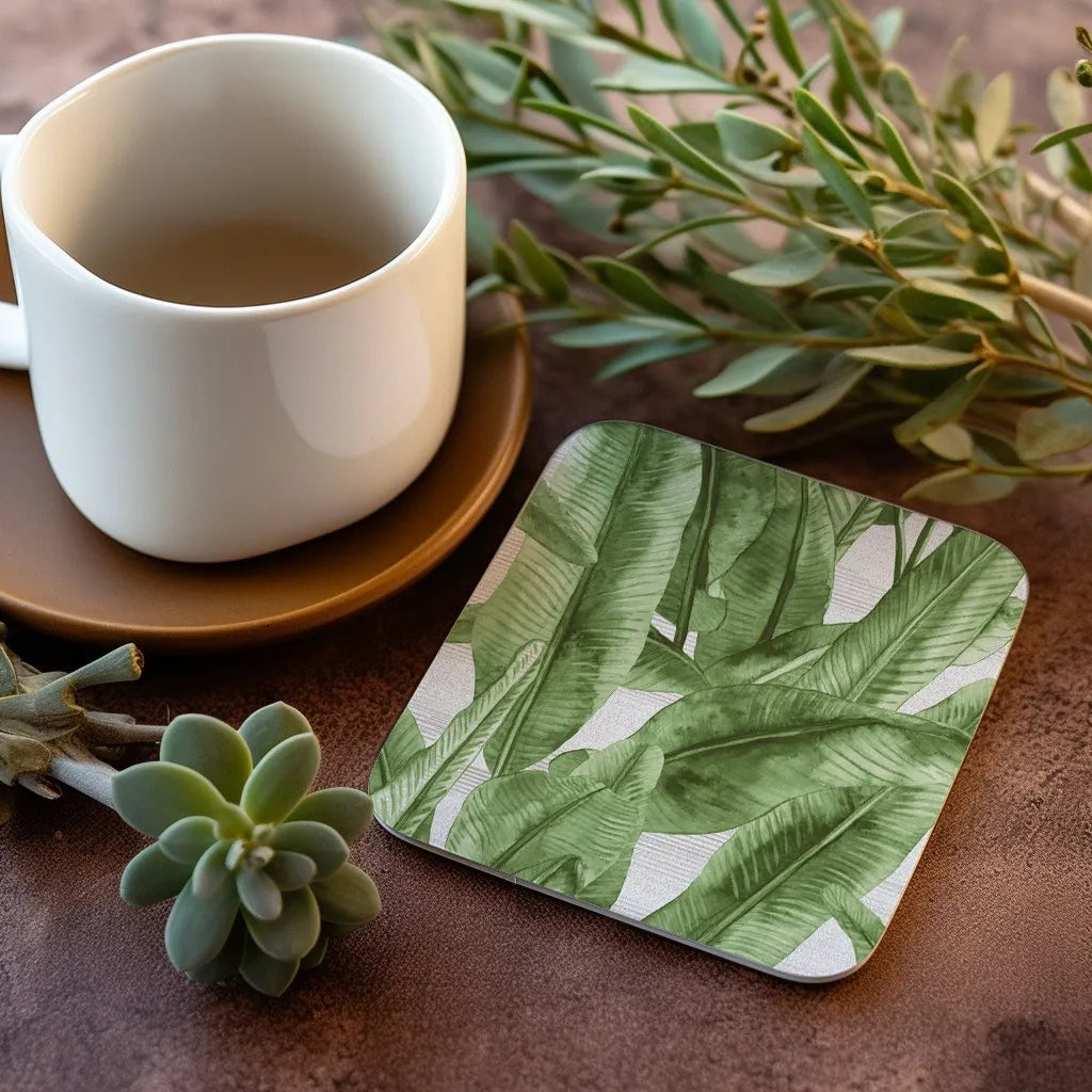 6 Posa Vasos Selva de Hojas