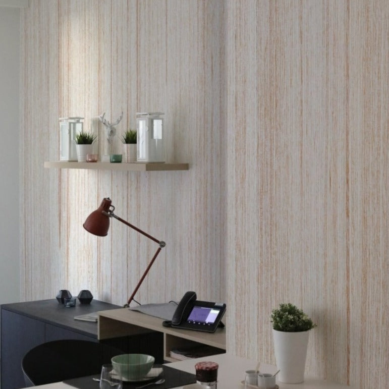 PAPEL MURAL PATINADO BEIGE - sietetintas