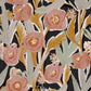 Papel Mural Peonias Negras