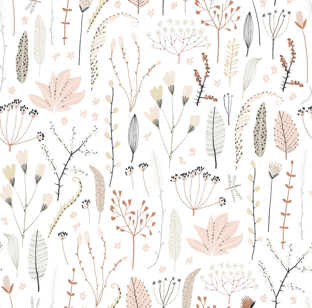 Papel Mural Jardín Josefina