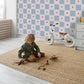 Papel Mural Amor a Cuadros Celestes