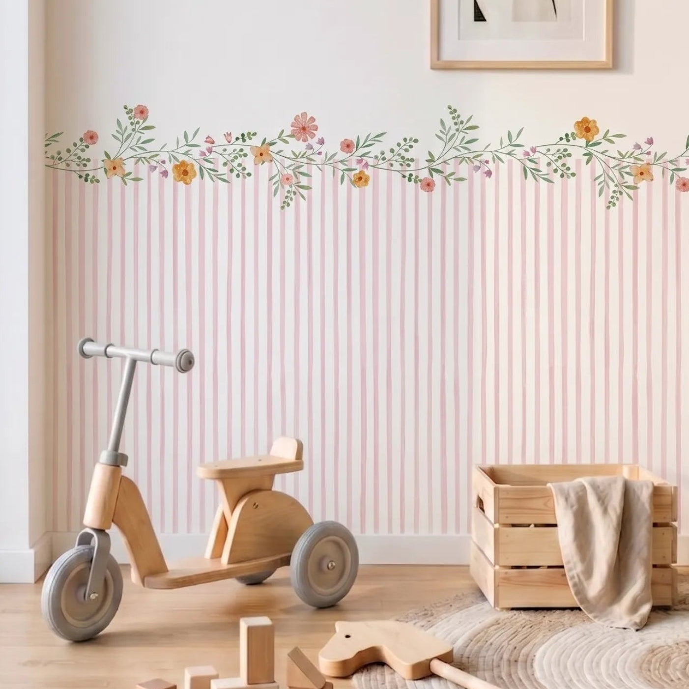 Papel Mural Encantado Rosa