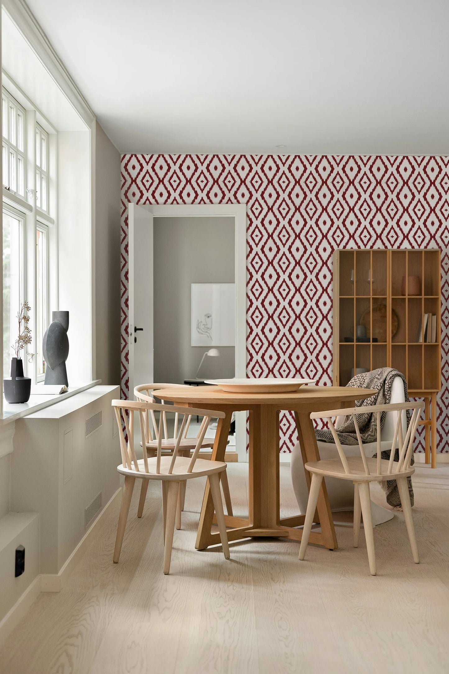 Papel Mural Geometría Tribal