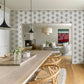 Papel Mural Textura Tribal Gris