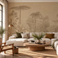 Papel Mural Bosque Sepia
