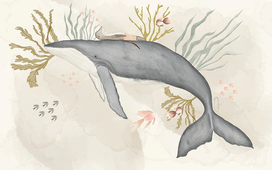 Papel Mural Ballena