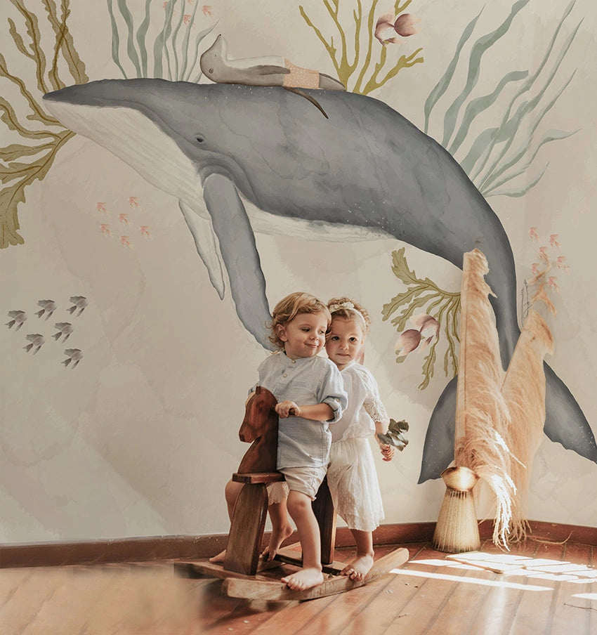 Papel Mural Ballena